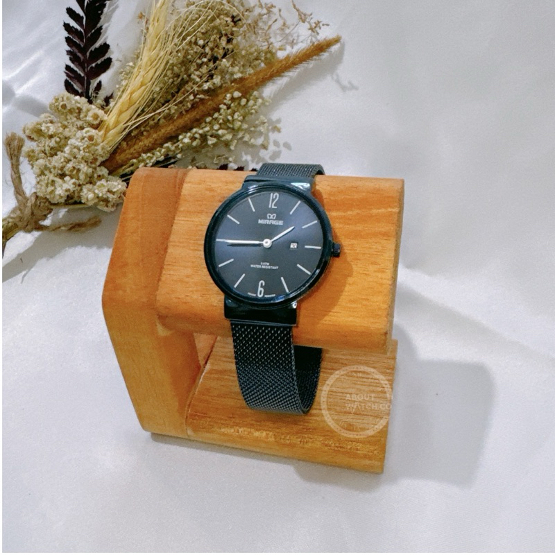 Mirage 8624- Jam Tangan Wanita Analog Tali Pasir