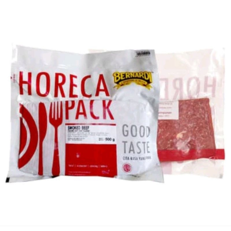 

Bernardi Horeca Smoked Beef Kotak 500gr