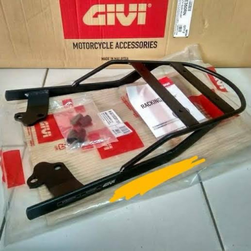 Breket Box motor GIVI monorack MV Beat Fi Scoopy Beat old