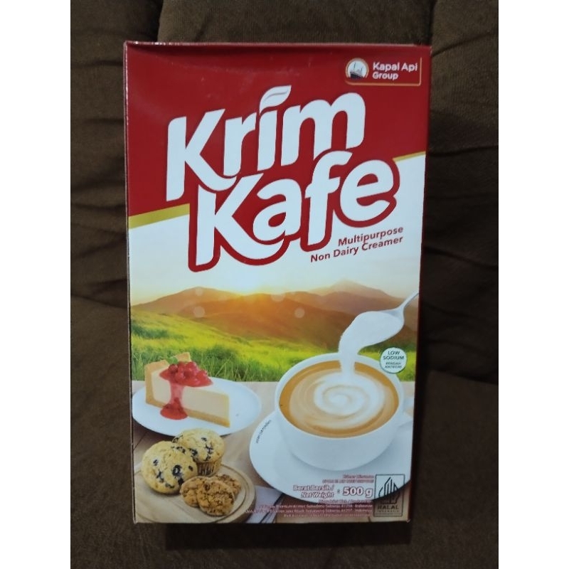 

Kapal api krim kafe 500gr box non dairy creamer