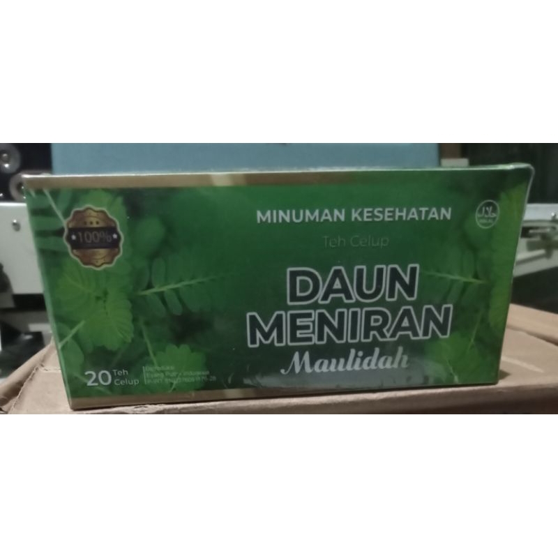 

Teh Celup Daun Meniran//Minuman kesehatan Teh celup Daun Meniran isi 20 kantong celup