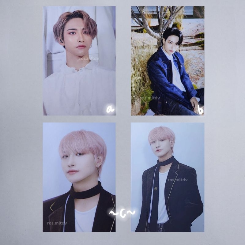 Postcard Seonghwa Ateez The Fellowship Map to Treasure XR 2nd Anniversary Photocard