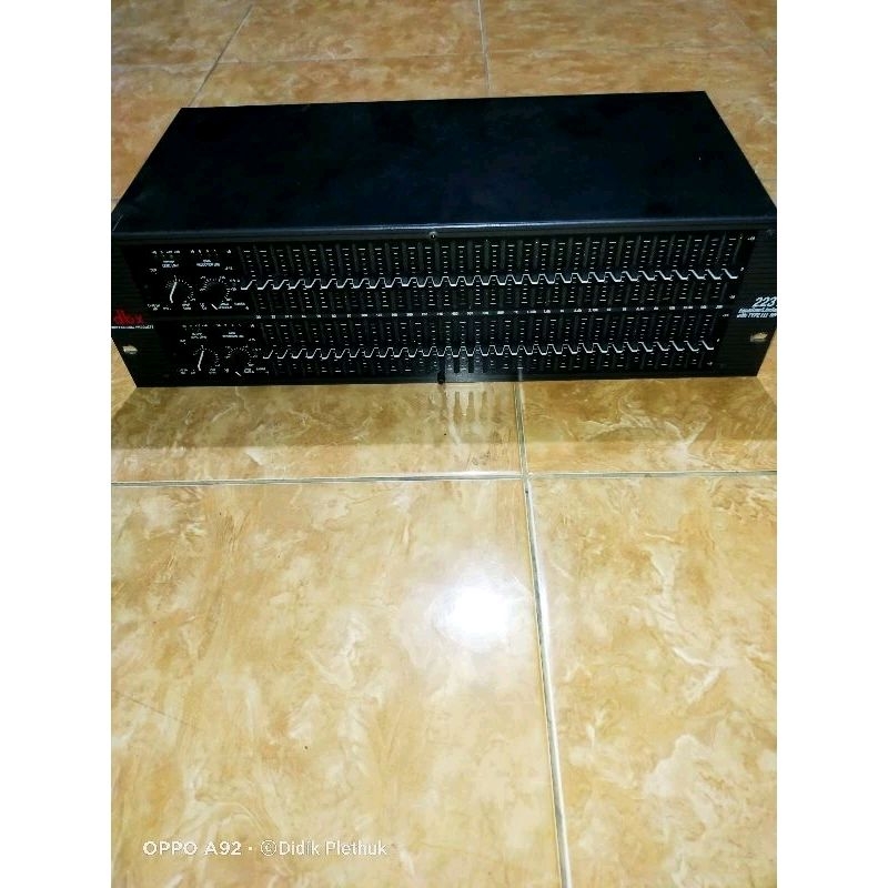 EQUALIZER DBX 2231 ORIGINAL CHINA