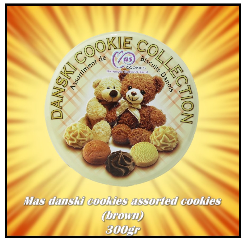 

Mas danski cookies assorted cookies (brown) 300gr