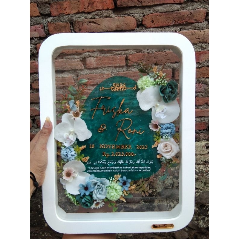 mahar akrilik transparan