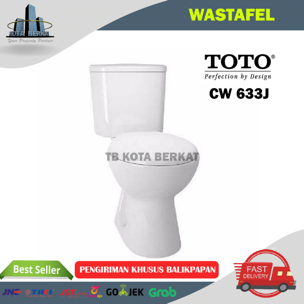 CLOSET DUDUK/ KLOSET /TOILET TOTO CW 633 J SW 633 JP
