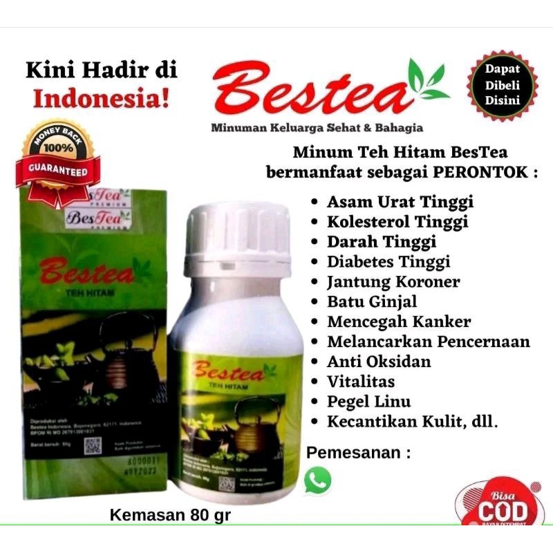 

Teh Hitam BESTEA 40 gr & 80 gr