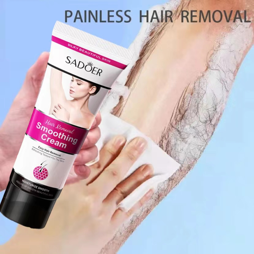 Termurah  5 Menit Penghilang Bulu Permanen Sampai Akar Smoothing Cream ORIGINAL / Perontok Bulu Perm