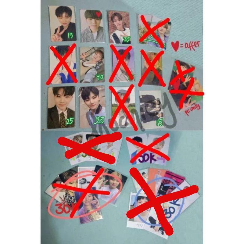 PC PHOTOCARD SEVENTEEN WOOZI YMMD MEET HOSHI AN ODE ATTACCA SVT