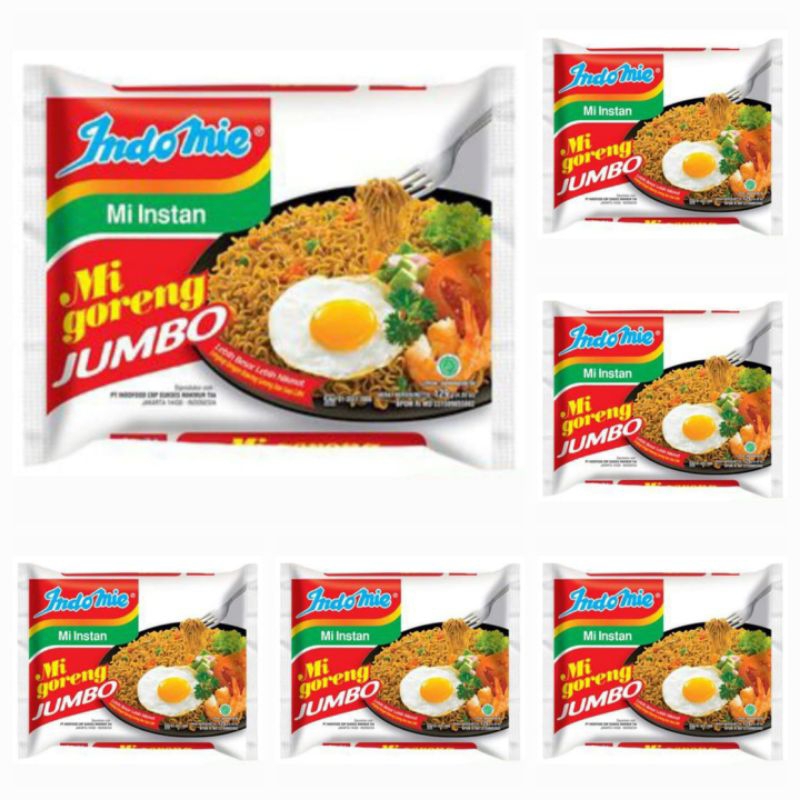 

Indomie Mi Instan Mi Goreng Jumbo 129 Gr