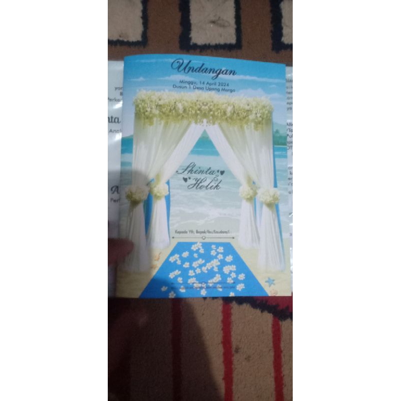 UNDANGAN PERNIKAHAN BLANKO