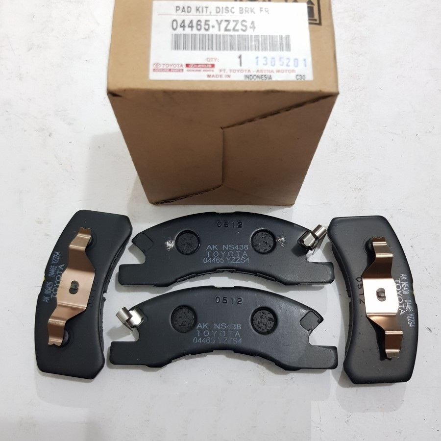 kampas rem depan agya ayla mirage manual original 04465-YZZS4