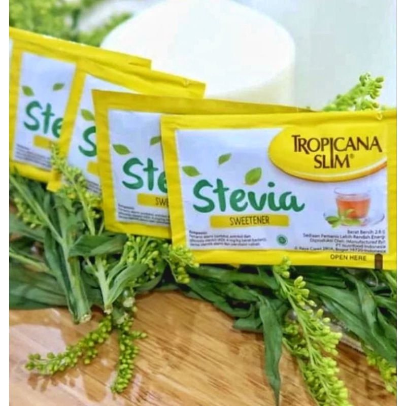 

[BARU] Tropicana Slim Sweetener Stevia/ Pemanis Alami Nol Kalori