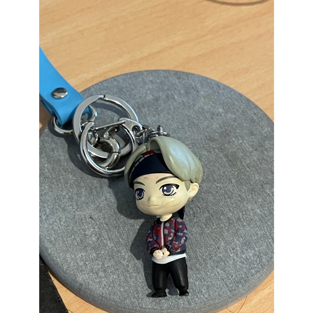 BTS Tiny Tan Character Figure Key Ring - V Gantungan Kunci ORIGINAL Second BTS Map of The Soul Jakar