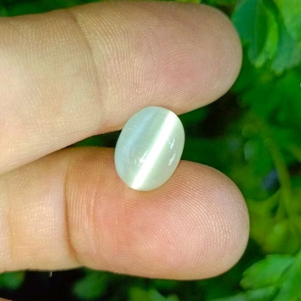 Batu Permata Natural CAT'S EYE SILIMANITE