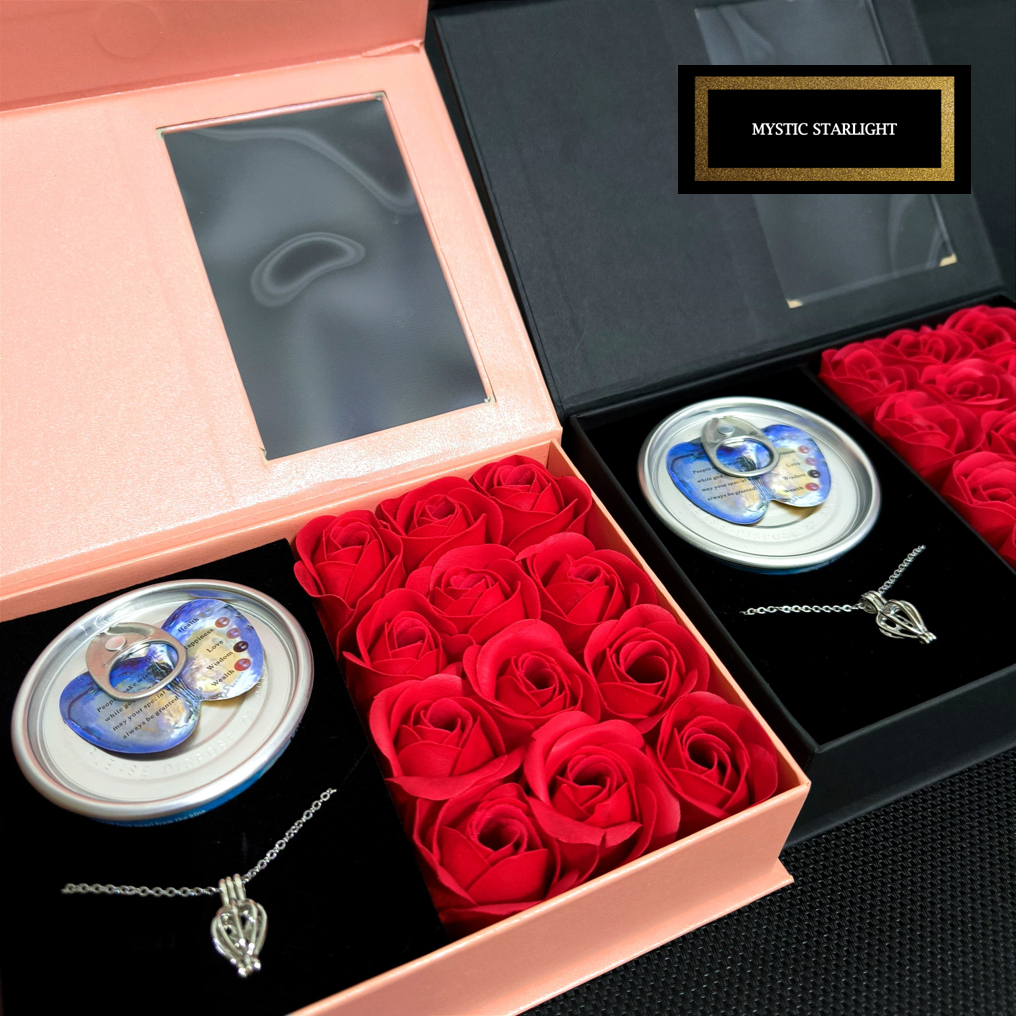 Natural Pearl Necklace Gift Box Kotak Kalung Mutiara Hadiah Wedding Valentine Anniversary Birthday