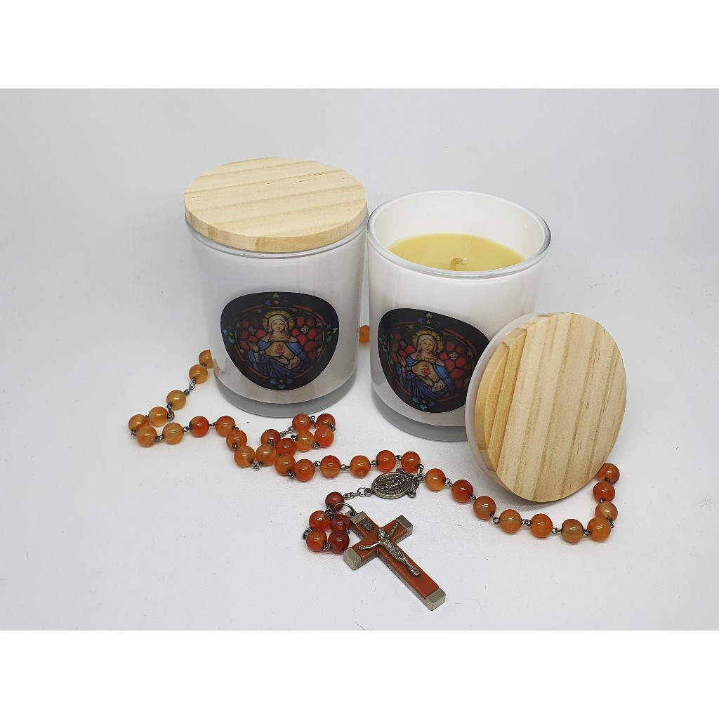 Lilin Doa Wangi untuk Yesus & Bunda Maria