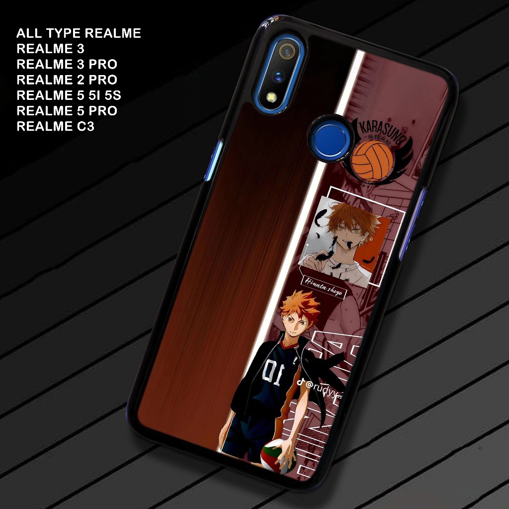 Case Realme 3 / Realme 3 PRO - Casing Hp Realme 3 - ( HAIKYUU ) - Case Hp - Softcase Hp - Silikon Hp