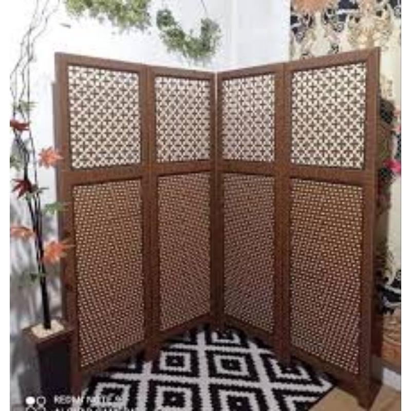 { READY STOCK } SKETSEL ROTAN SINTETIS | PEMBATAS RUANGAN | PEMISAH RUANGAN ROTAN