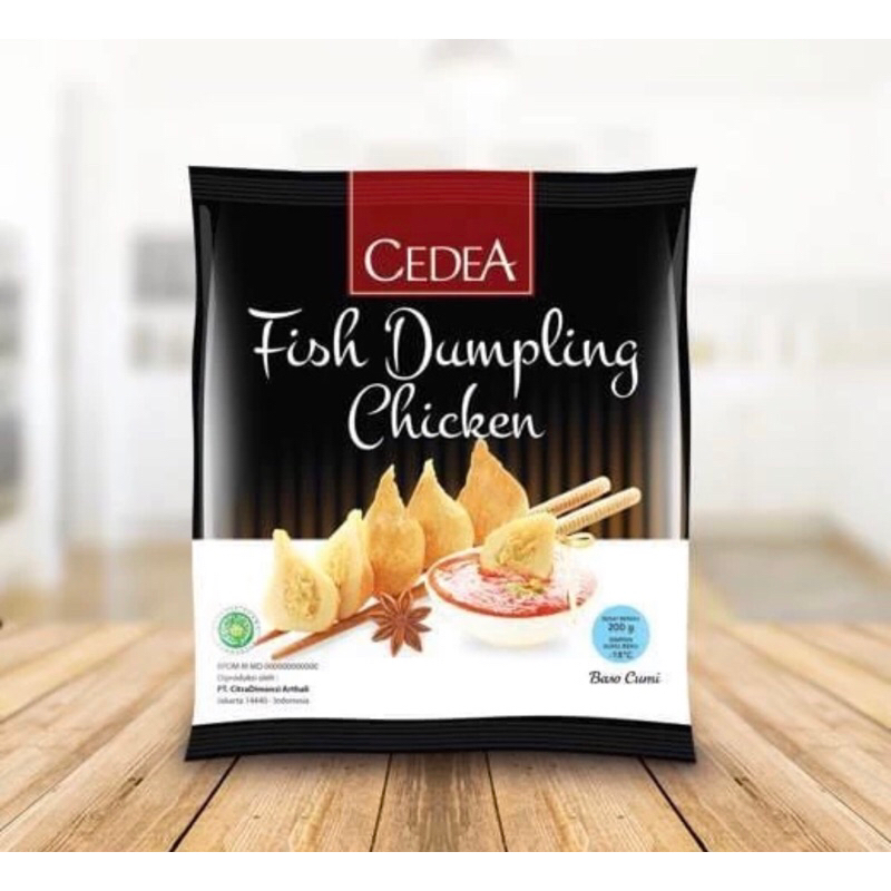 

CEDEA DUMPLING CHICKEN 200 GRAM
