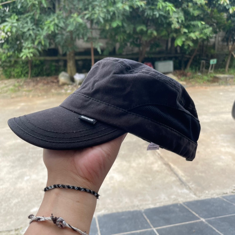 preloved topi Eiger cap original keren warna hitam