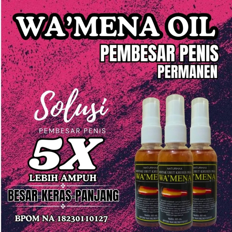 Obat pembesar WAMENA OIL obat kuat tahan lama (privasi aman terjaga)