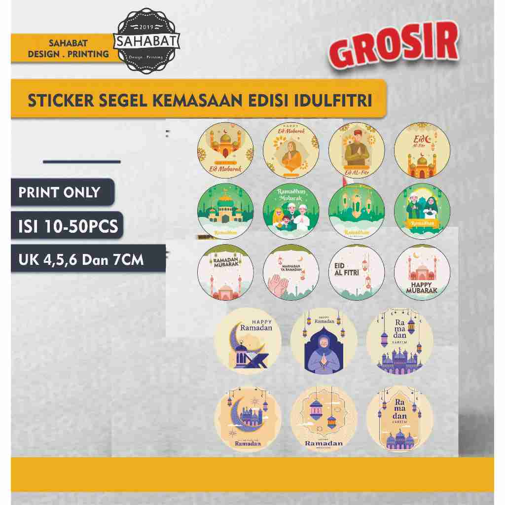 

(isi 10-50pcs) Sticker kue idul fitri / sticker kue kering / sticker toples / sticker kue lebaran