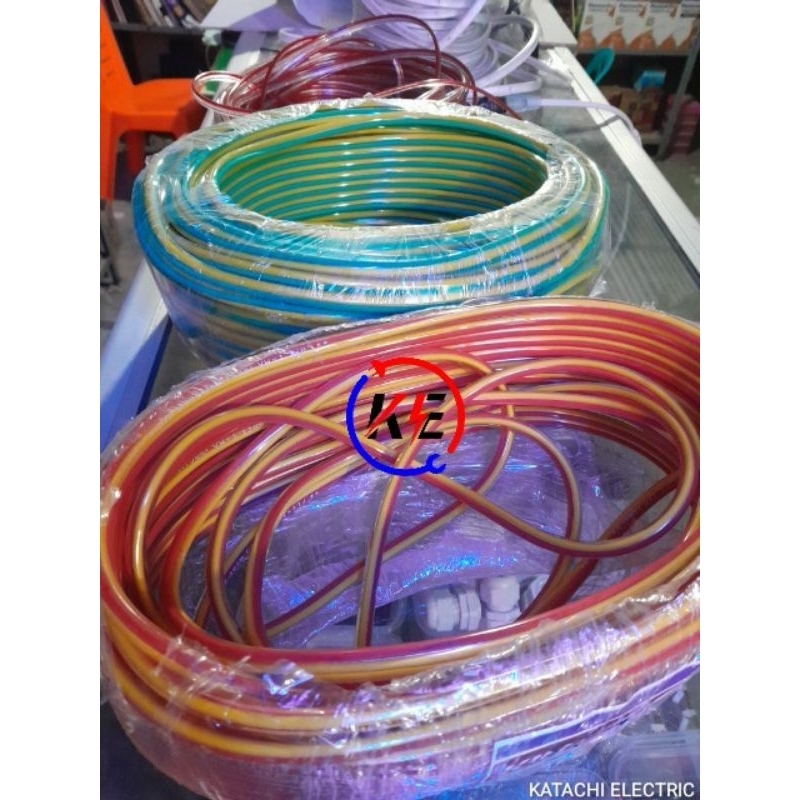 Kabel Transparan Serabut Audio Listrik  Per Meter