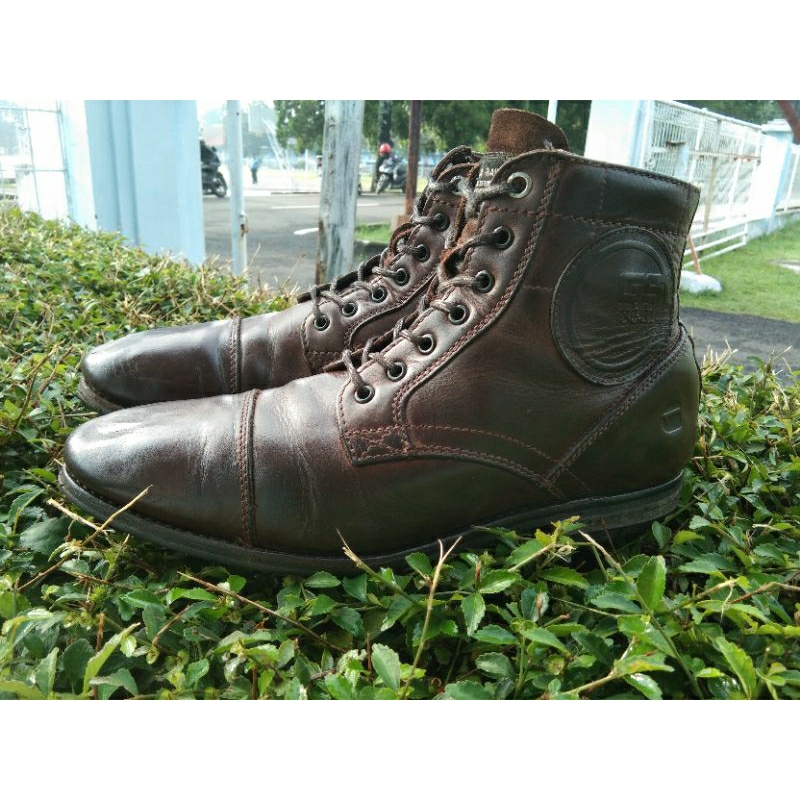 Sepatu Boots Kulit G-Star Raw