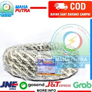 KABEL PUTIH NYM UKURAN 2X1.5 MM MERK VISICOM PANJANG 50M. KABEL LISTRIK BEST SELLER