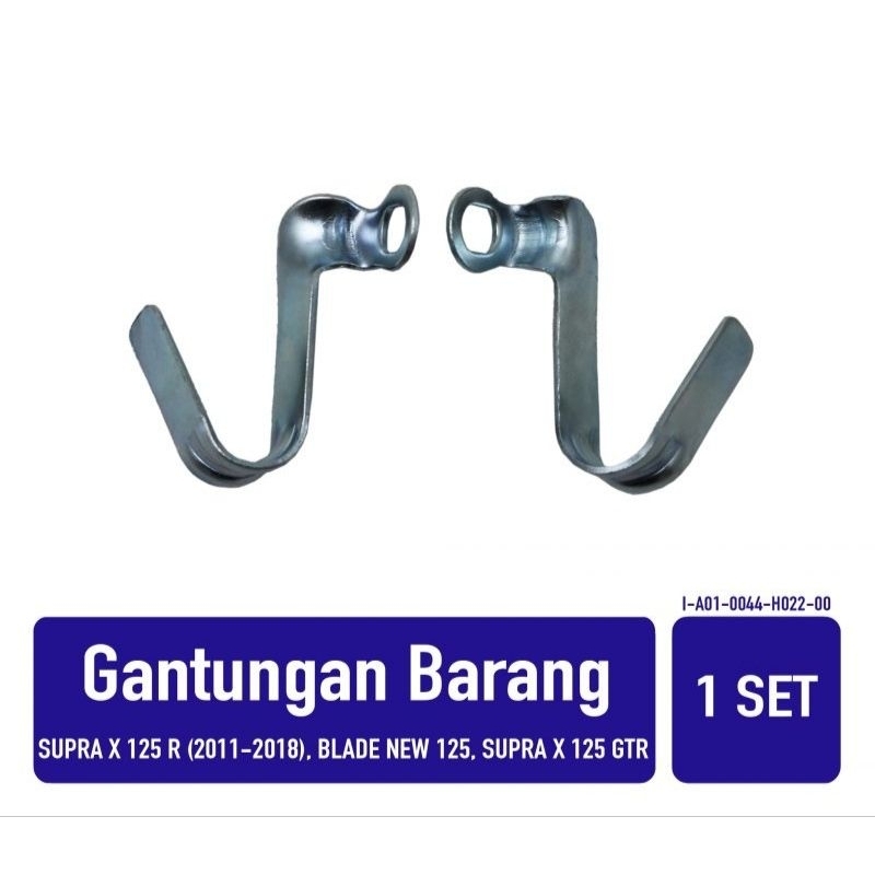 Gantungan-Cantolan-Kaitan-Gantung Barang Supra X 125 New-PGMFI-PGM FI-Helm In-GTR & Blade New 125 FI