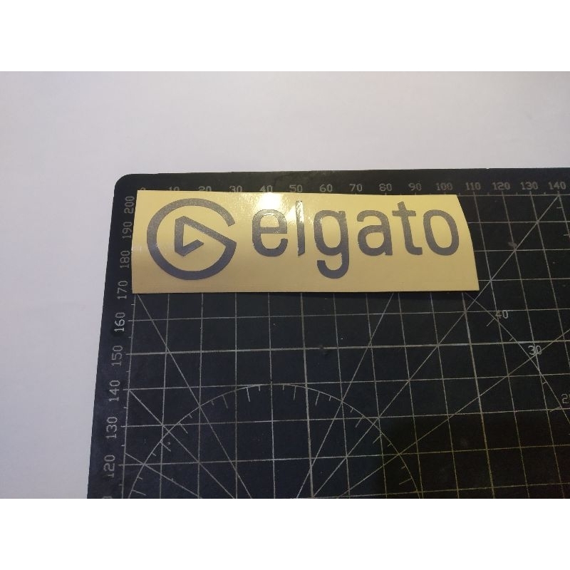 

cutting stiker elgato