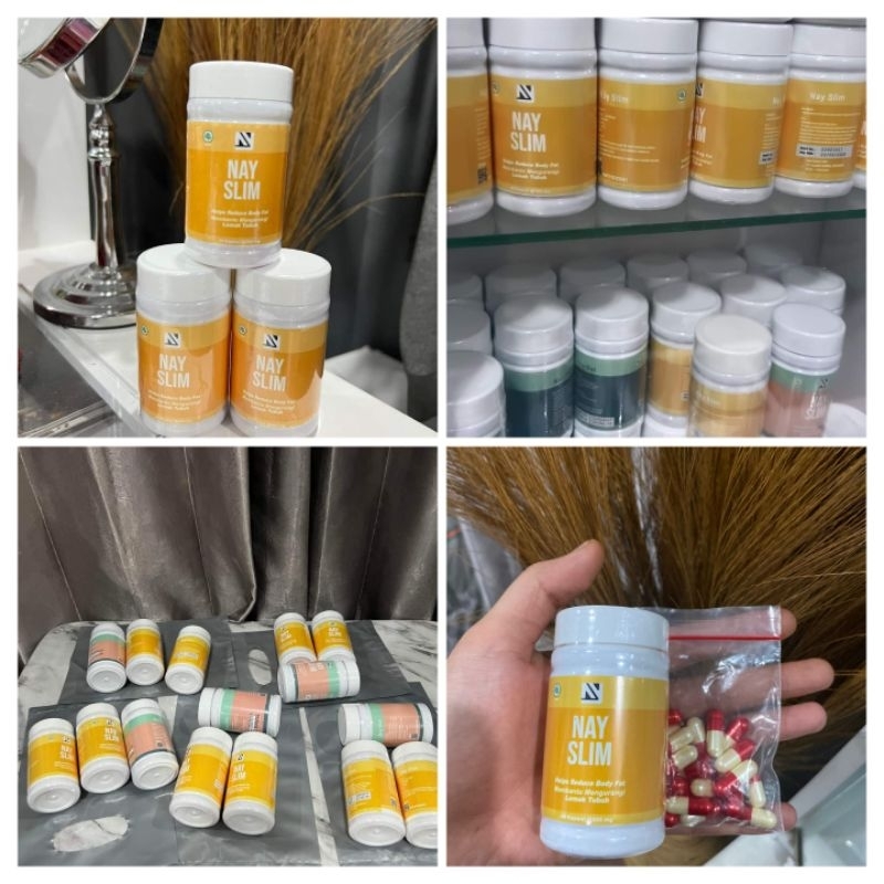 NAY SLIM, OBAT PELANGSING turun seminggu 3 kilo sampai 5 kilo SUDAH BPOM