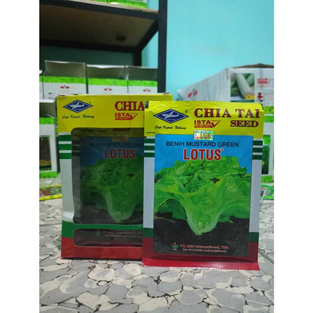 Benih Sawi Pahit Lotus isi 50 gram