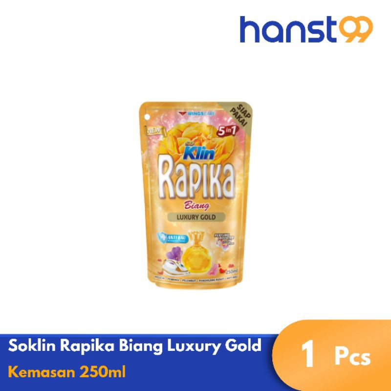 Rapika Biang Luxury Gold Pouch 250Ml