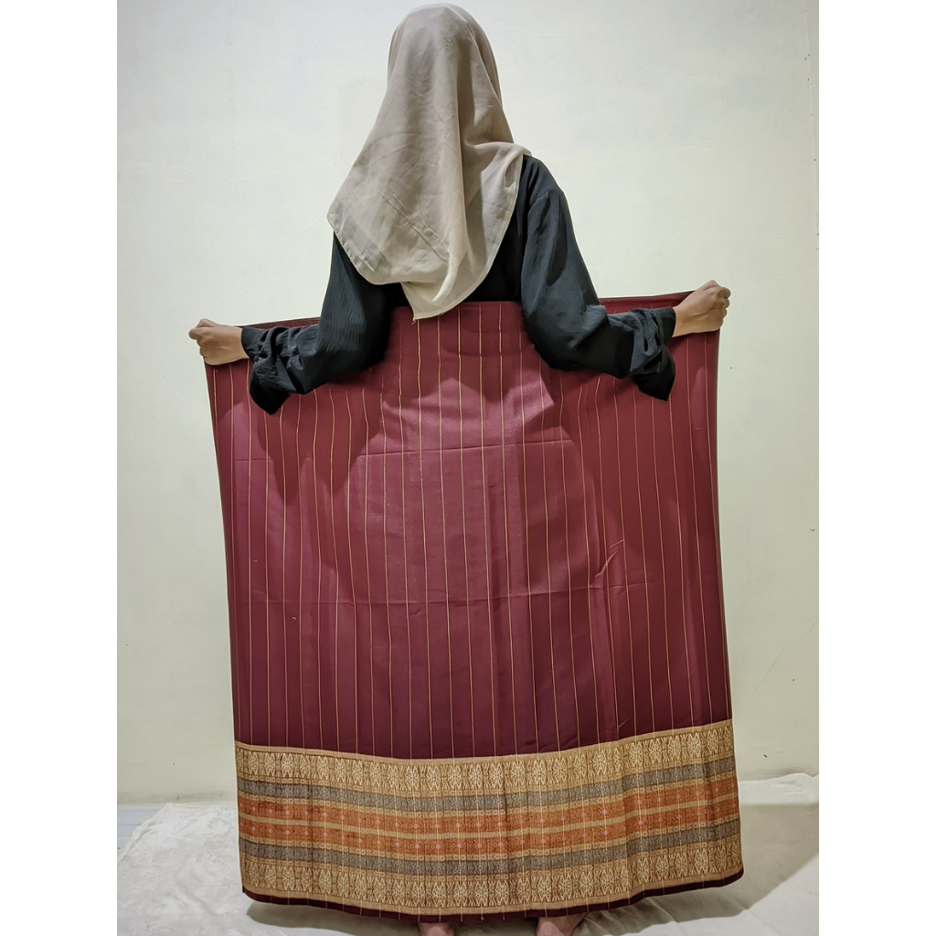 (CORAK RANDOM) SARUNG SONGKET THAILAND SETELAN ROK TANPA SELENDANG SIAP PAKAI