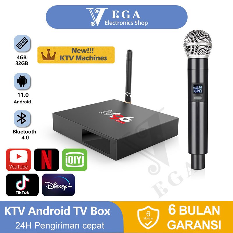 Karaoke Speaker Android Tv box 1Wireless Microphone Bluetooth Karaoke Speaker