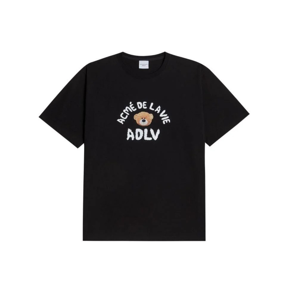 Acme De Lavie ADLV Teddy Bear Dolll Short Sleeve Tshirt Black Original