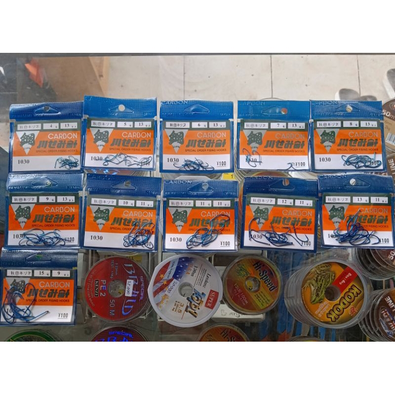 Kawat/kail Carbon Asli Jepang 1030