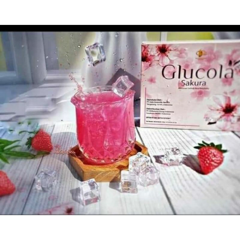 

MINUMAN KOLAGEN / GLUCOLA SAKURA / GLUCOLA