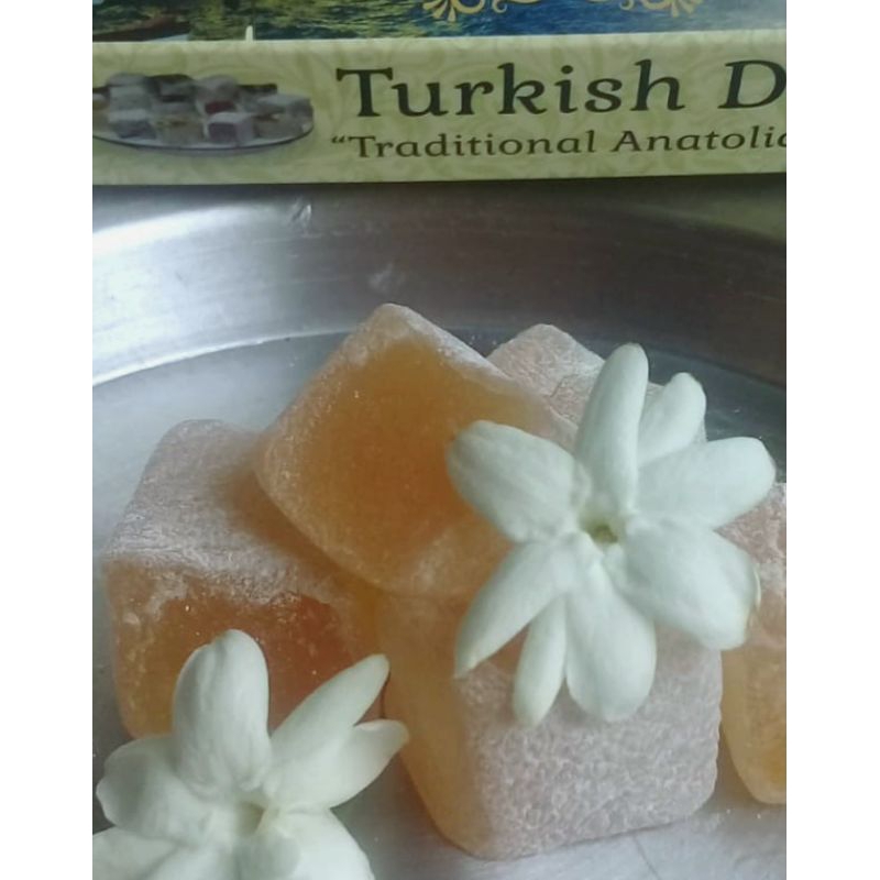 

Turkish Delight Lokum Jasmine / Melati / Yasemin 250 Gr