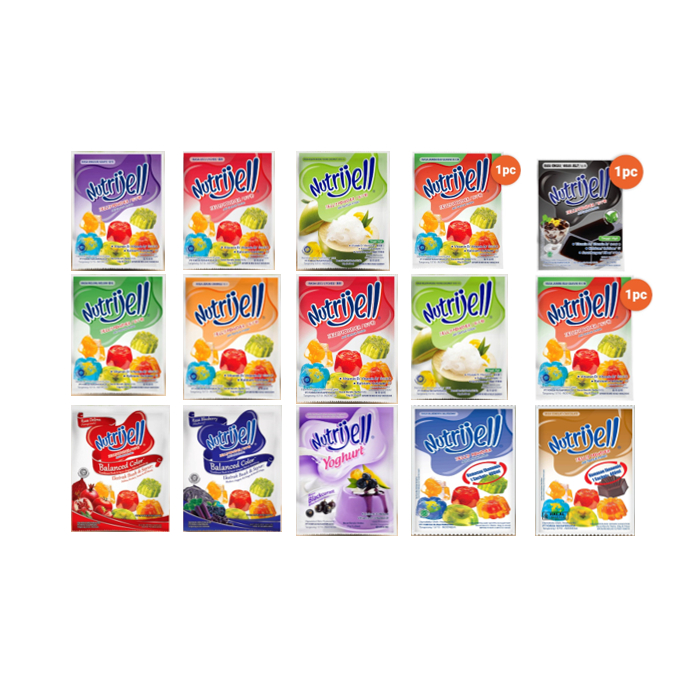 

Nutrijell Jelly Powder Instant Jelly Bubuk 10gr 15gr All Varian