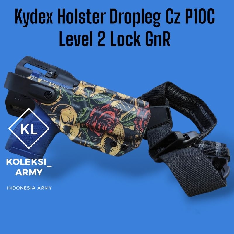 Kydex Holster CZ P10C Drogleg CZ P10 C Paha Motif GnR Limited ALLSIZE