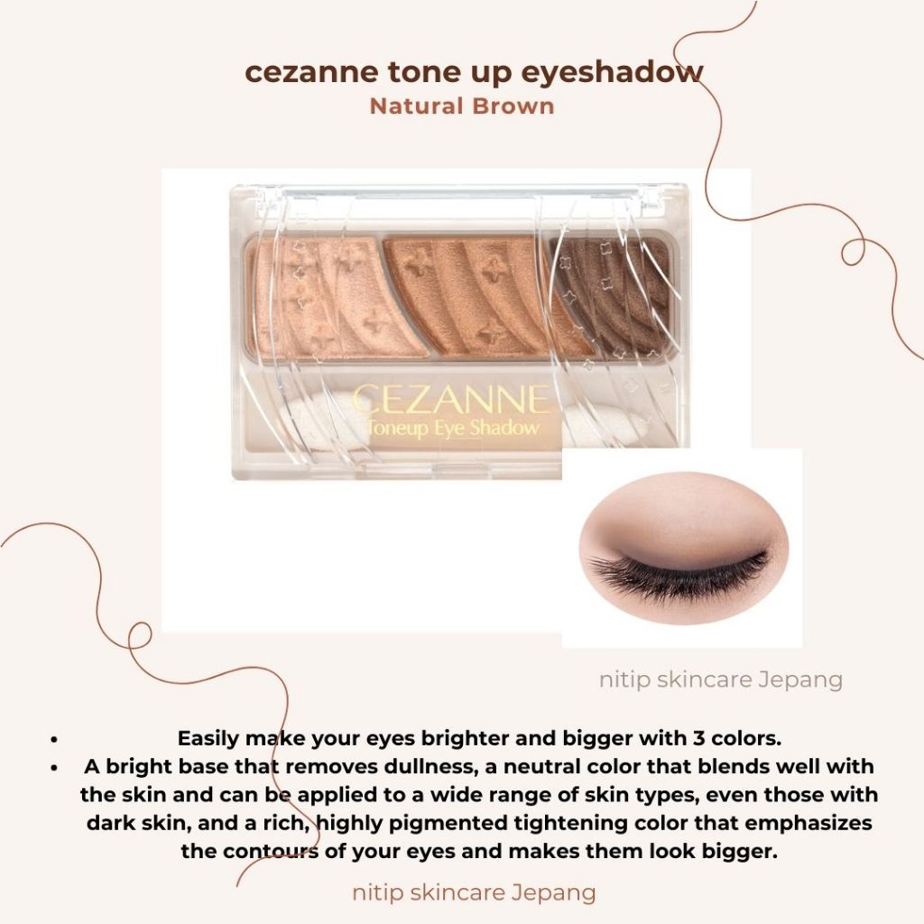 cezanne tone up eyeshadow original cezanne japan
