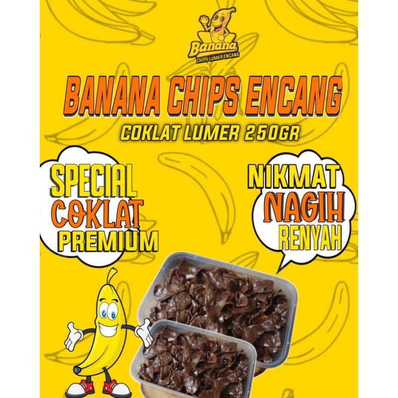 

BANANA CHIPS ENCANG COKLAT LUMER
