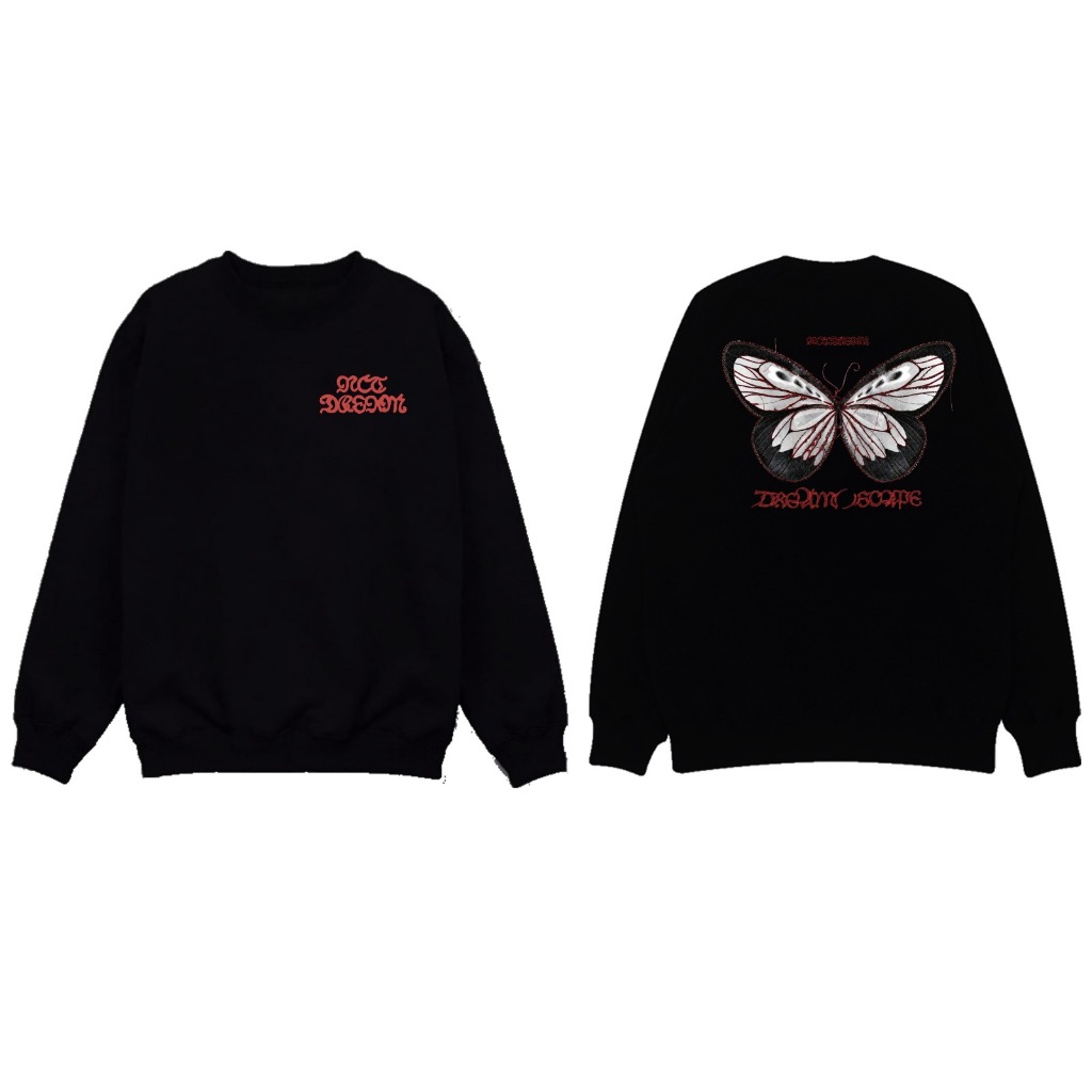 Sweater nct dream logo depan belakang nct dream scape