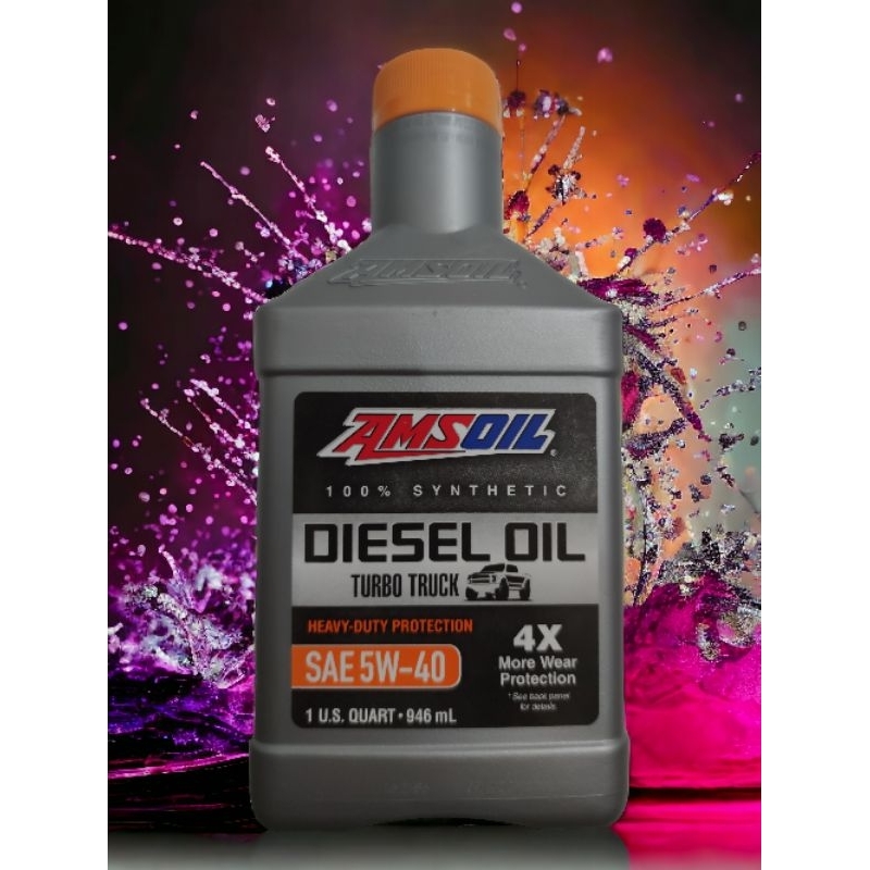 AMSOIL TURBO TRUCK DIESEL OIL - SAE 5W-40