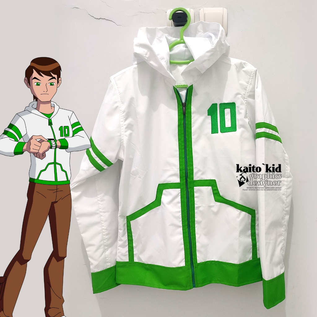 Jaket BEN 10 Jacket Ben10 OMNIVERSE Kaos Anime Cartoon bisa custom