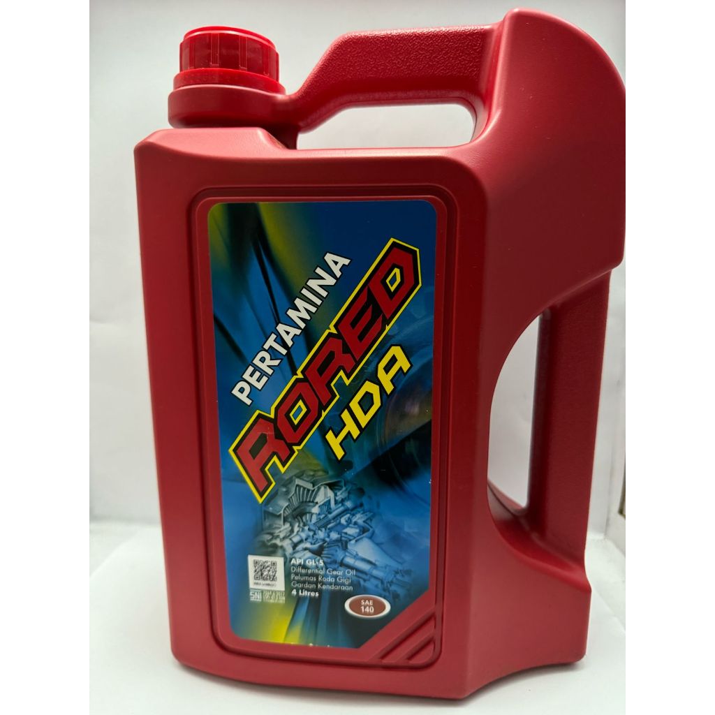 Oli Transmisi Gardan PERTAMINA RORED HDA 140 4 Liter Gardan