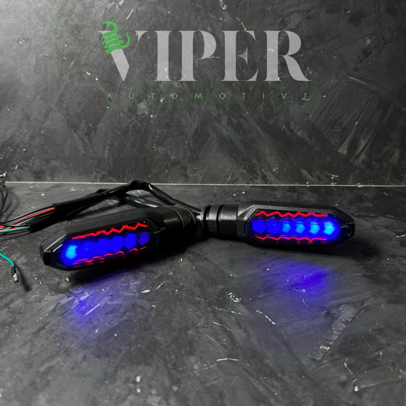 Lampu Sen Motor Led Running Model KING DRAG Universal Lampu Sein Led Running Lampu Tangan Motor Vari